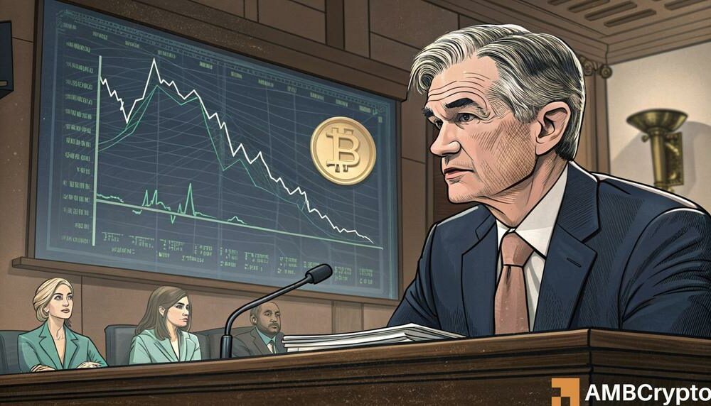 Bitcoin: ¿Cómo tendrá un impacto en el BTC de BTC de la tasa de tasa de alimentación de Jerome Powell?