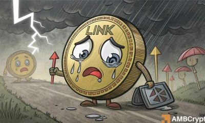 ChainLink: por qué probablemente otro 10% de caída para el precio de Link está a corto plazo