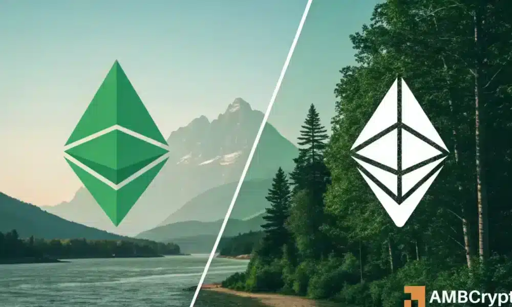 ETC La actividad comercial se calienta: ¿será una cobertura contra una ETH bajista?