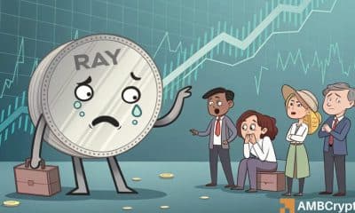 Raydium: Evaluar la caída del precio potencial de Ray a $ 2.20