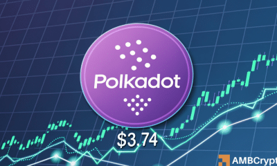 Predicción de precios de Polkadot: ¿Es $ 3.74 la clave para la reversión alcista de Dot?