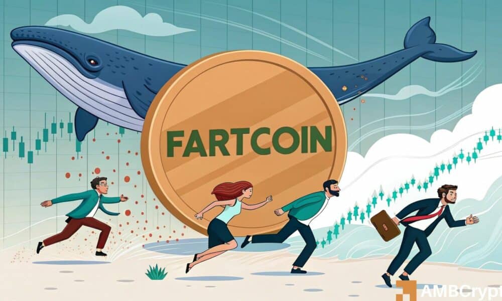 Fartcoin cae 49% en un mes: ¿cómo, por qué y qué sigue?