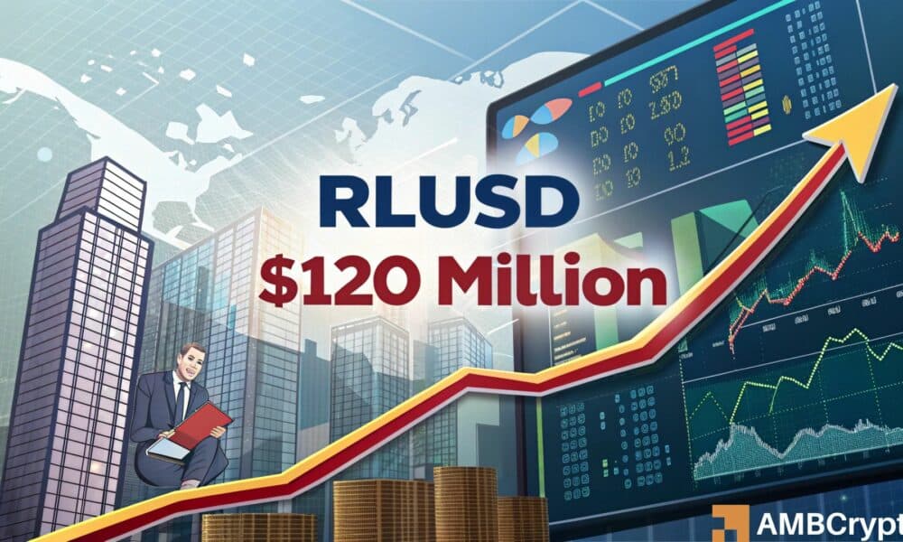 RLUSD Total Supply golpea 120 MLN a medida que XRP crece un 12%, ¿más crecimiento por delante?