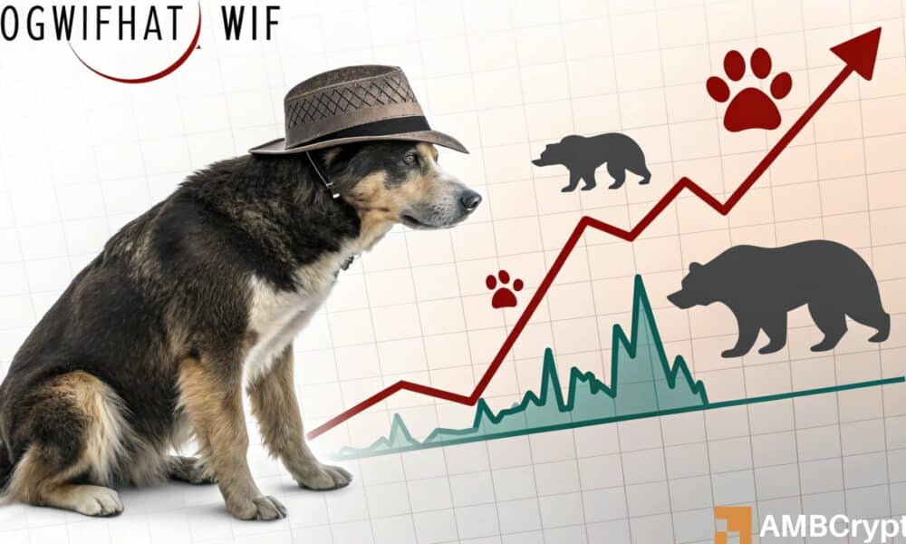 Dogwifhat se sumerge 64% en un mes: ¿Pueden los toros detener la tendencia bajista?