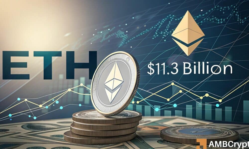 ¡Los pantalones cortos de Ethereum alcanzan un máximo histórico de $ 11.3b! Lo que significa para ETH