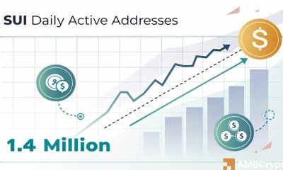 SUI Eyes $ 4 a medida que aumentan las direcciones activas, pero ¿pueden los compradores aguantar?