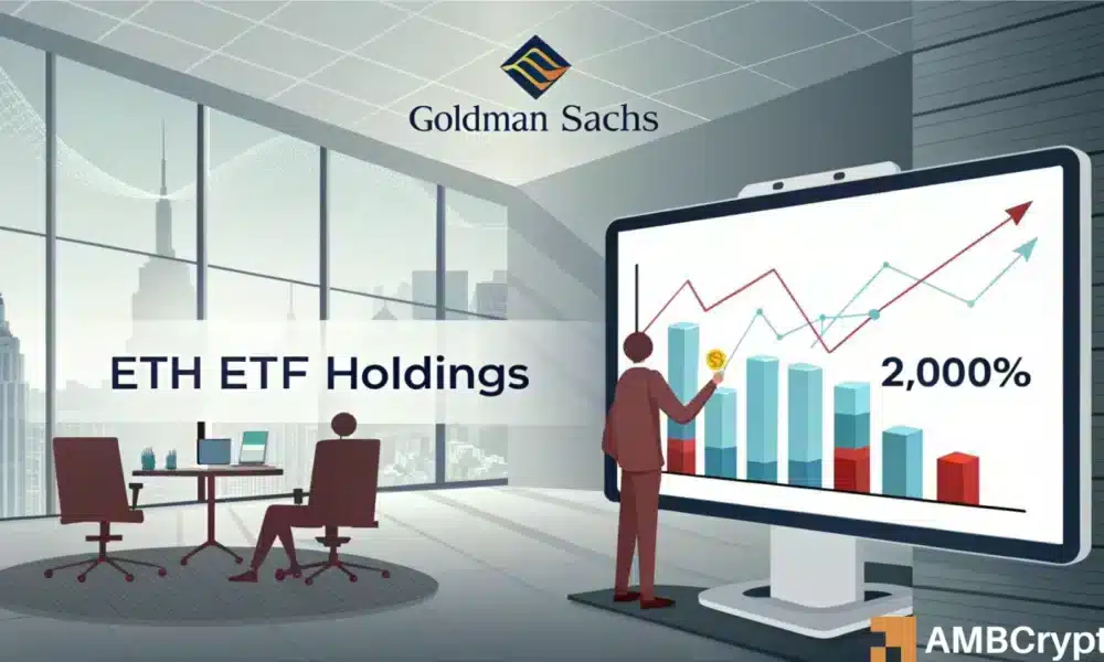 Goldman Sachs expande las tenencias de ETF en un 2,000% - detalles