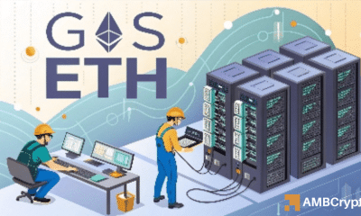 Las tarifas de gas de Ethereum se bloquean del 70% a los mínimos a 4 años: ¿qué está impulsando la caída profunda?