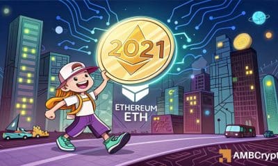 Ethereum simia su patrón 2021: ¿ETH replicará sus ganancias?