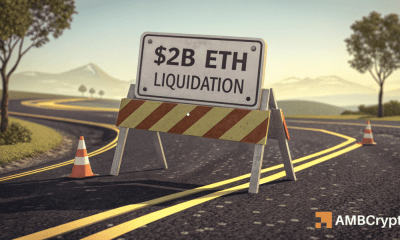 Riesgo de liquidación de $ 2B de Ethereum: ¿Se enviará una breve apretada ETH a SHOING?