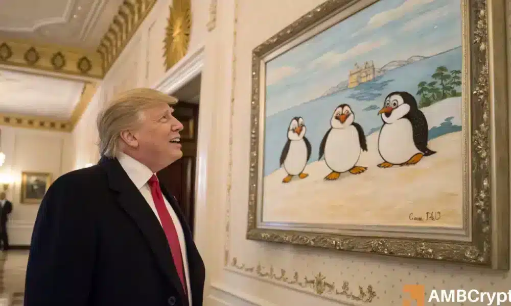 Pengu, Trump se acerca a los nuevos mínimos de todos los tiempos mientras Memecoins sufre-Detalles