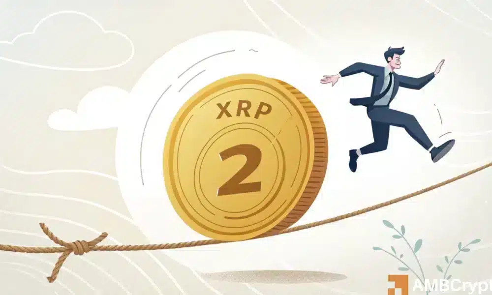 XRP defiende $ 2: un retroceso más profundo todavía es posible si ...