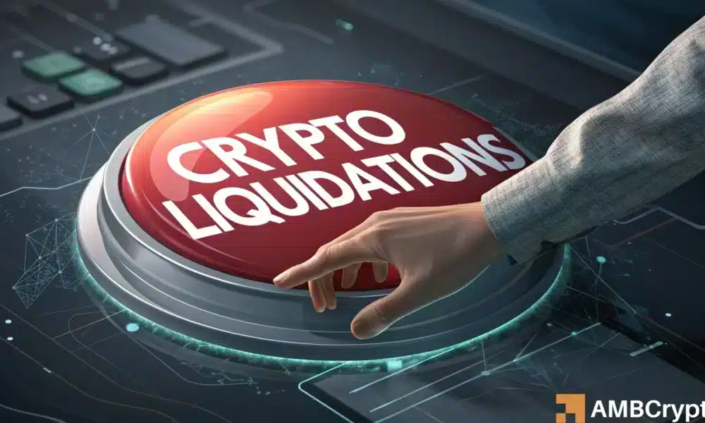 Crypto Squeeze: $ 200M en largos liquidados mientras Altcoins cae para comenzar la semana