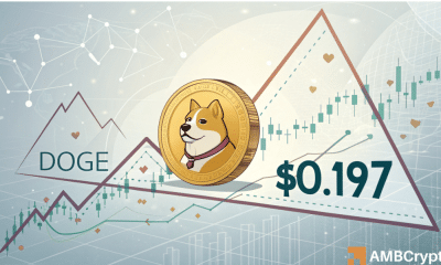 Desglose del triángulo de Dogecoin: ¿por qué los comerciantes están preocupados?