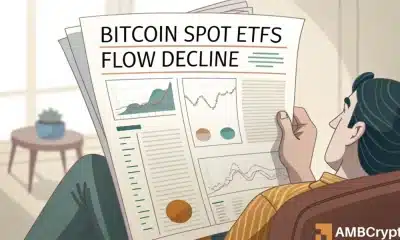 Bitcoin Spot ETFS sangra $ 900 millones durante 5 semanas: ¿la confianza de los inversores está destrozada?