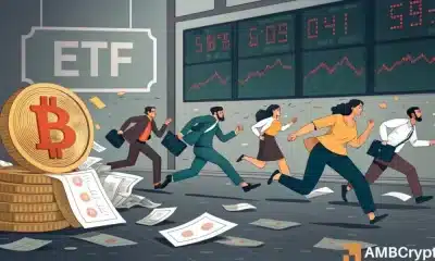 Bitcoin, Etfs Etfs sangran millones: "¿Tomar ganancias o nervios sobre el mercado"?