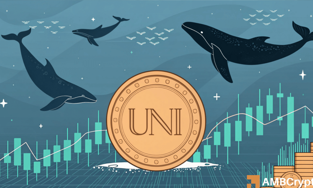 Las fichas de uniswap de cambio de ballenas: ¿viene un gran movimiento de precios?