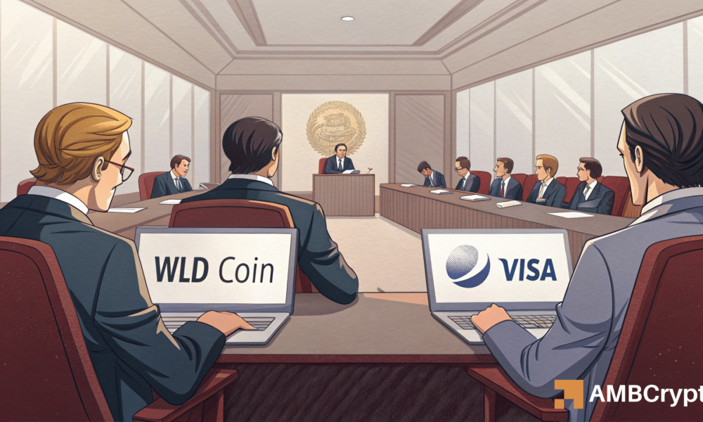 WorldCoin: Cómo Visa podría ayudar a superar los $ 1