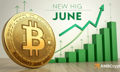 Bitcoin Eyes $ 126K para junio cuando Data Sparks Charmet Market Comeback