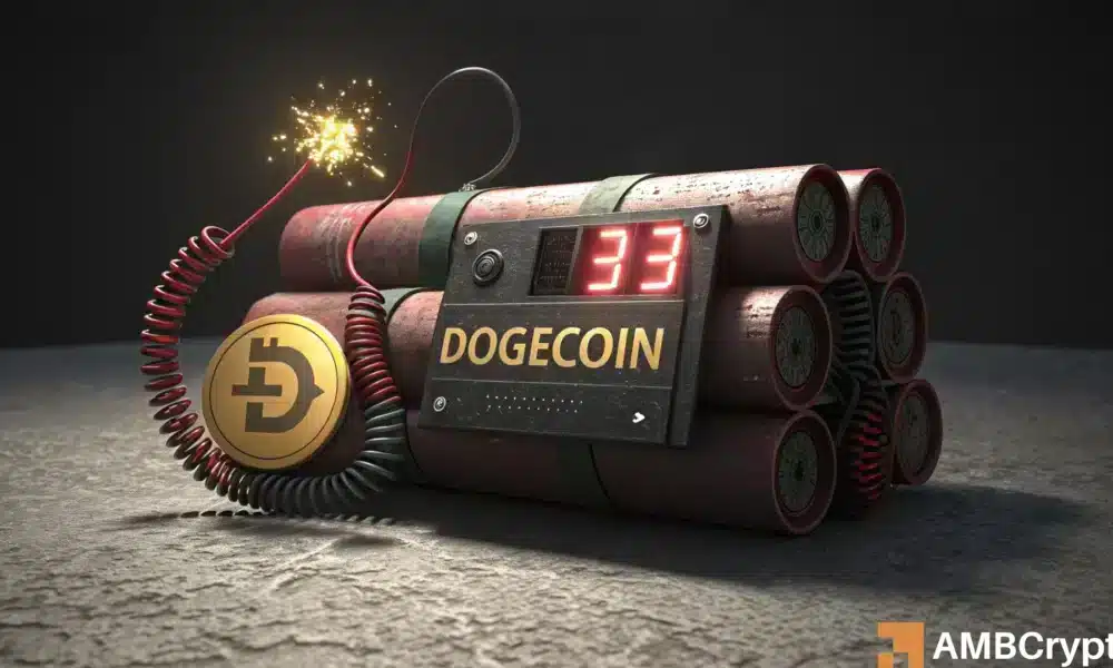 ¡El próximo movimiento de Dogecoin: el analista dice 'vender' si este nivel clave falla!