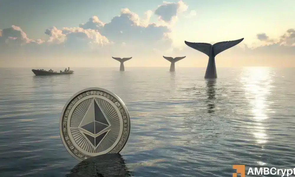 Ethereum: A medida que las ballenas compran y el comercio minorista se retira, ¿ETH permanecerá por debajo de $ 2K?