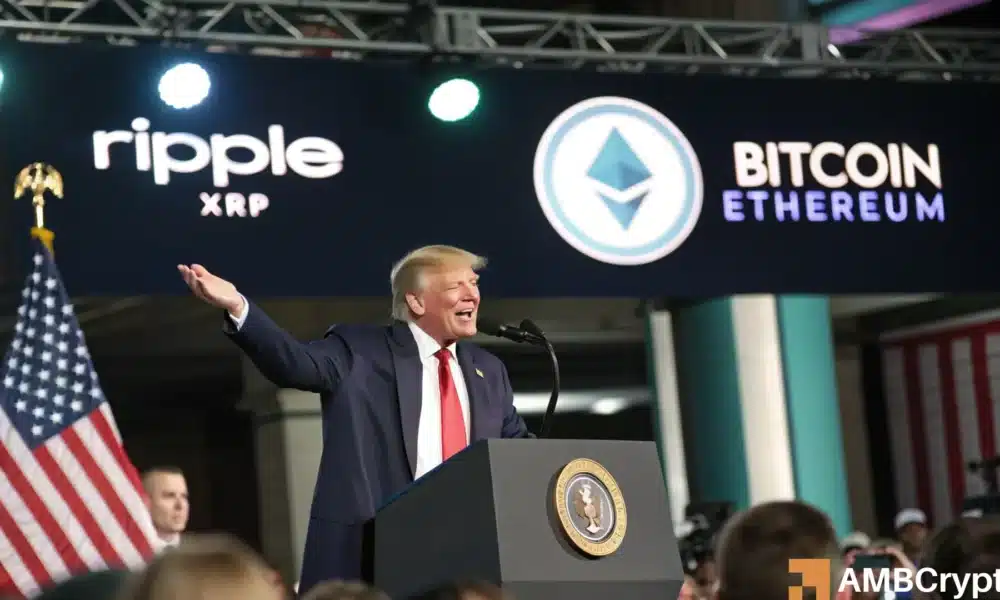 XRP Skyrockets después del anuncio de la Reserva Crypto de Trump: ¿Más rally por delante?