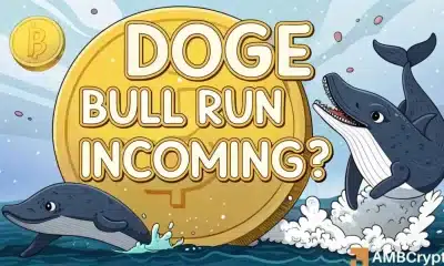 Dogecoin: cómo el creciente interés de ballenas puede estimular un 10% de alza para Memecoin