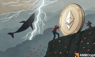 ¿Están las ballenas Ethereum que anticipan una corrección más profunda? - El análisis revela ...