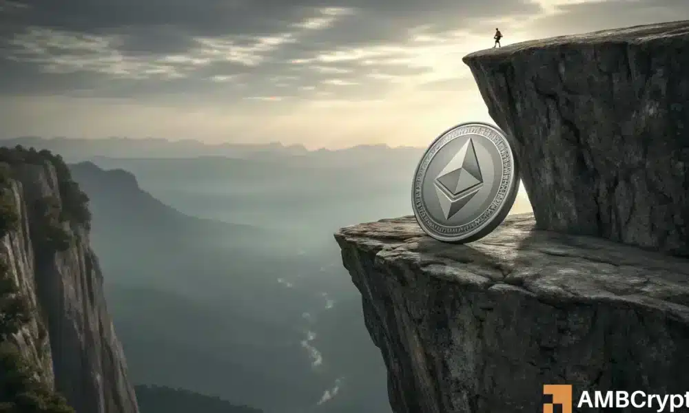 Predicción de precios de Ethereum: ¡por qué el nivel de $ 1,550 de ETH está en riesgo!