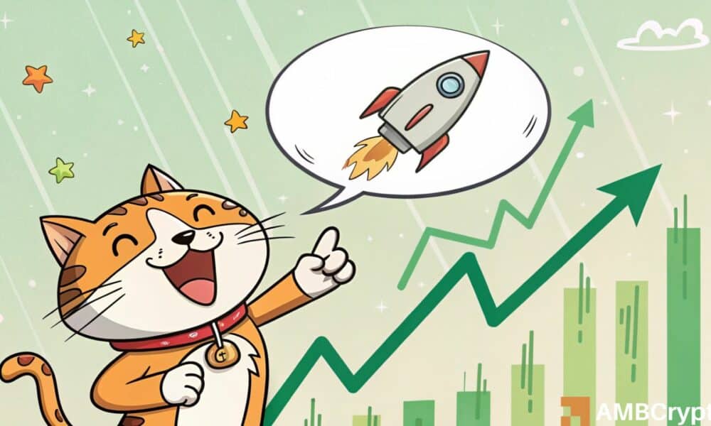Decodificación de la sobretensión mensual del 99% de Popcat: ¿puede apuntar a $ 0.54 a continuación?