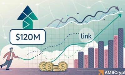ChainLink Bulls ha vuelto: las salidas cruzan $ 120 millones como objetivos de enlace $ 16