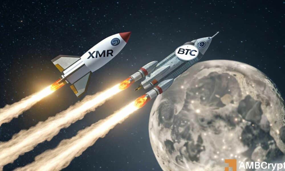 Monero Crypto aumenta el 65% en Bitcoin Hack News: ¿puede XMR alcanzar $ 300?