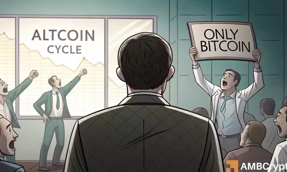 Altcoin Market Caps $ 1.05t: por qué un ciclo alternativo tiene más sentido ahora