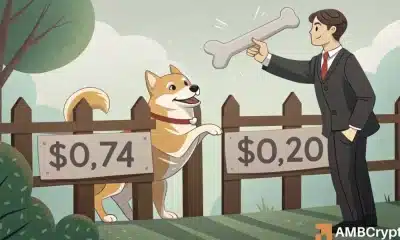 Dogecoin: analizar si el precio objetivo de Doge de $ 0.74 es gettable o no