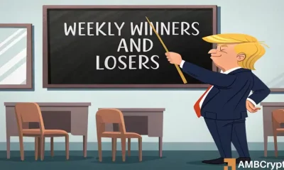 Ganadores y perdedores semanales de Crypto Market - Virtual, Trump, Dexe, BGB