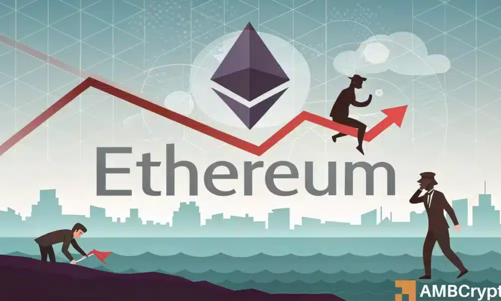 Ethereum cae por debajo del nivel de apoyo importante: ¿es este fondo de mercado de ETH?