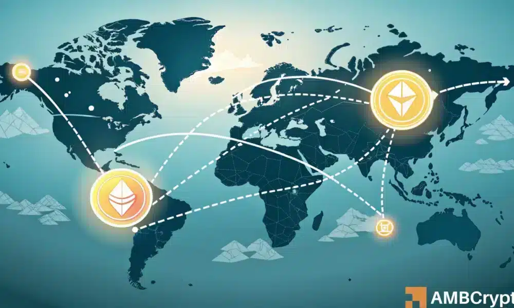 SHIFT STABLECOIN: $ 1.52B se mueve a Tron mientras Ethereum sangra - Detalles