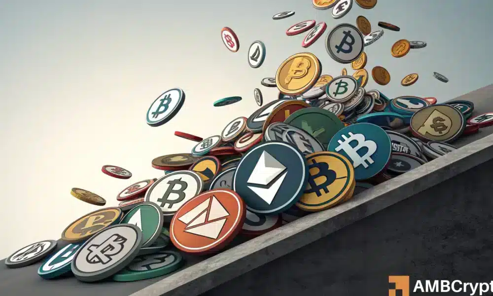 Altcoins enfrentan $ 350B Wipeout: decodificando el accidente del 40%