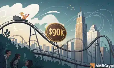 Ballena apuesta grande contra Bitcoin: $ 74.5 millones de posiciones cortas colocadas después de que BTC alcanza $ 92K