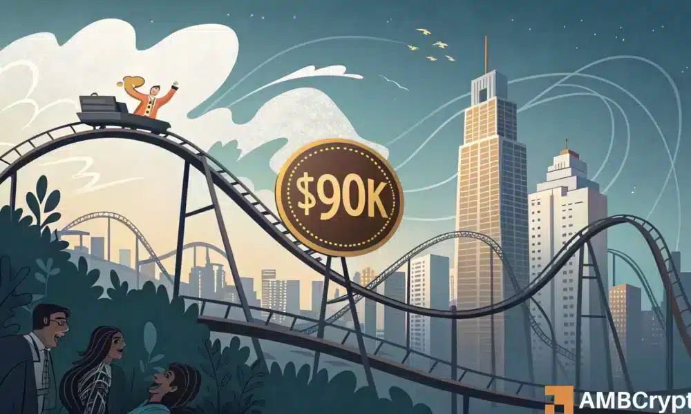 Ballena apuesta grande contra Bitcoin: $ 74.5 millones de posiciones cortas colocadas después de que BTC alcanza $ 92K