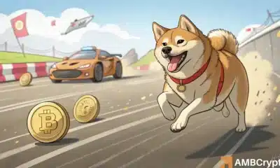 Dogecoin deja a Bitcoin con un aumento del 12%: ¿escena establecida por $ 1?