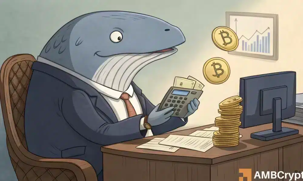 La calma de Bitcoin antes de la tormenta de ballenas: $ 150B en ganancias en la línea