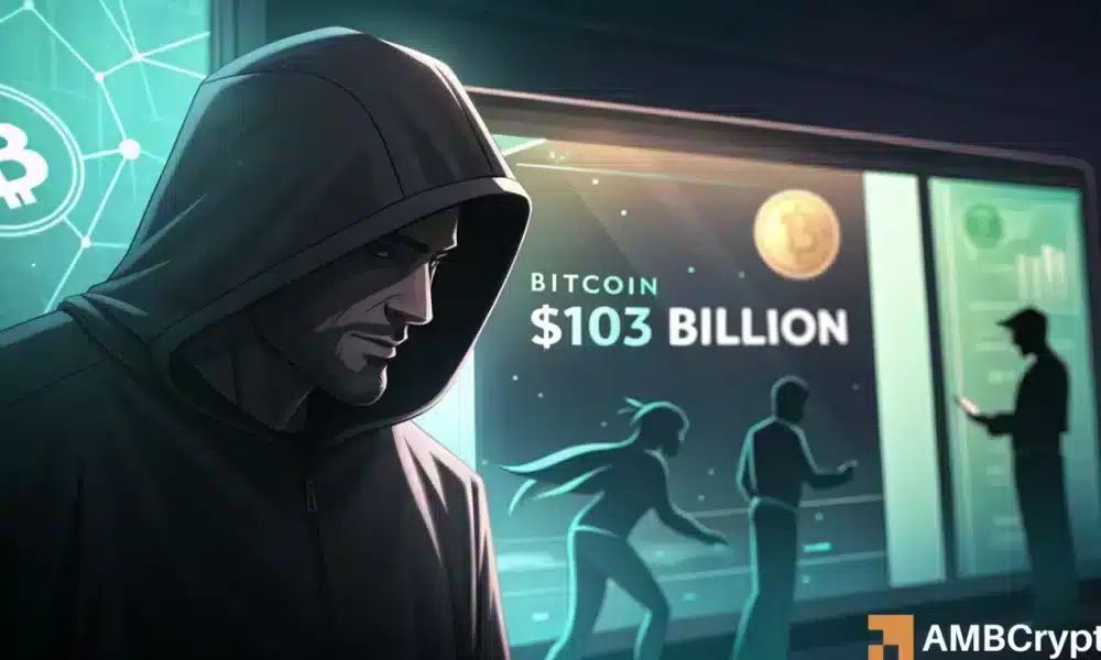 El alijo de bitcoin de Satoshi Nakamoto crece a $ 103B, ¿deberíamos preocuparnos?