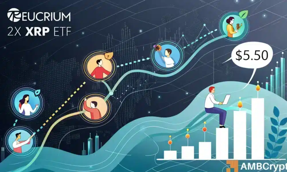 El ETF 2x XRP de Teucrium golpea la racha de entrada de 5 días: ¿la nueva querida de Wall Street?