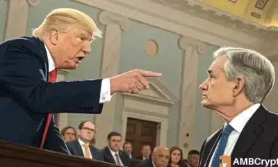 Dollar cae, las acciones se deslizan, pero Bitcoin se une como Trump apunta a Fed y Powell