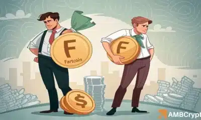 FartCoin cae 13% en 24 horas, las pérdidas pueden ganar: ¿puede recuperarse?