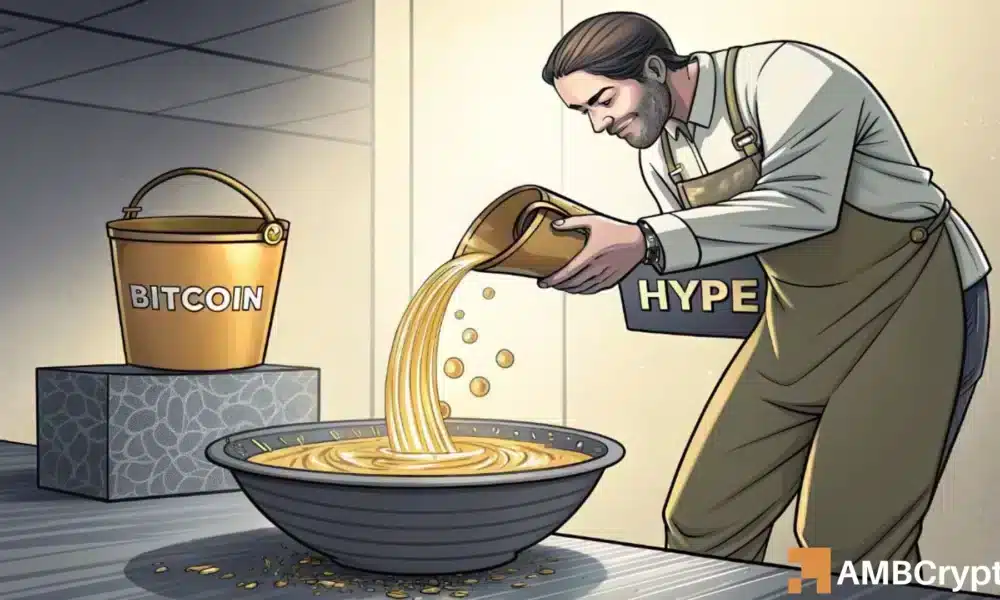 ¿El destino de Hype vinculado a Bitcoin? ¿Qué posiciones de ballena en hiperlíquidas?