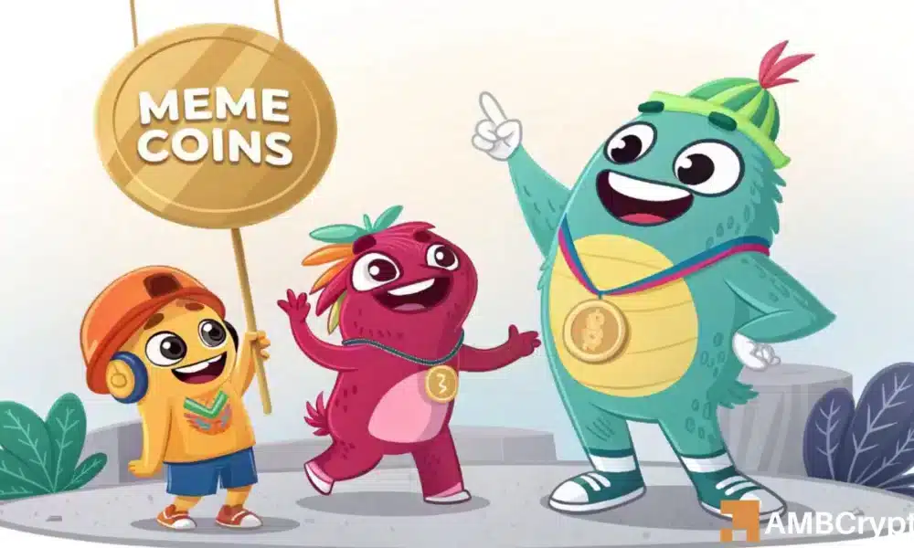 ¿Por qué Memecoins está abajo hoy? Bonk, Floki, Fartcoin en foco