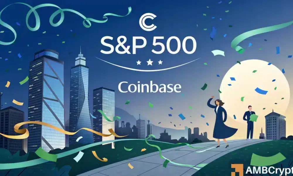 ¿Es la entrada S&P 500 de Coinbase el comienzo de un cambio más grande en los mercados globales?