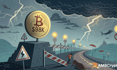 Mapeo de Bitcoin's Road a $ 98k: analizando obstáculos clave, probabilidades de un rebote